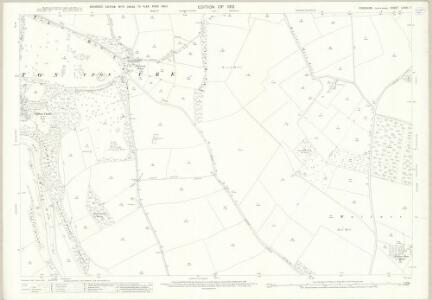 Yorkshire LXXXV.7 (includes: Burton Upon Ure; Clifton Upon Ure; Masham; Snape; Thirn; Thornton Watlass) - 25 Inch Map