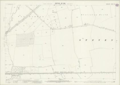 Berkshire XIV.4 (includes: Ardington; East Hanney; East Hendred; Steventon; West Hendred) - 25 Inch Map