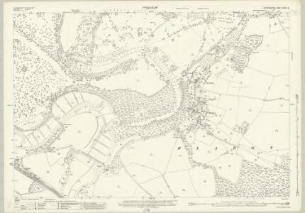 Oxfordshire XXVI.12 (includes: Bladon; Blenheim Park; Combe; Hanborough; Hensington Without; Kidlington) - 25 Inch Map