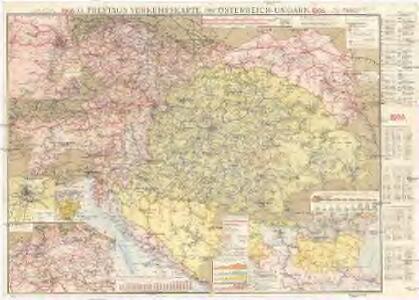 G. Freytags Verkehrskarte von Österreich-Ungarn