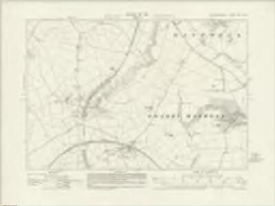 Leicestershire XIII.NW - OS Six-Inch Map