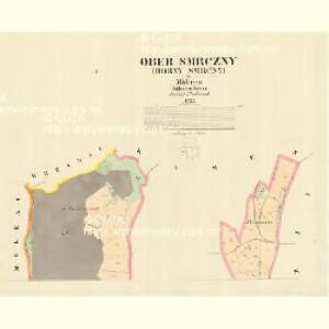 Ober Smrczny (Horny Smrčny) - m0823-1-001 - Kaiserpflichtexemplar der Landkarten des stabilen Katasters