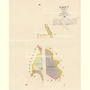 Labaun - c3781-1-001 - Kaiserpflichtexemplar der Landkarten des stabilen Katasters