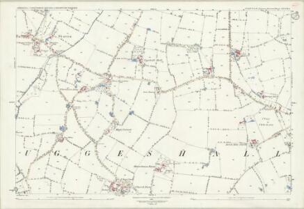 Suffolk XXVIII.4 (includes: Brampton; Frostenden; Stoven; Uggeshall) - 25 Inch Map