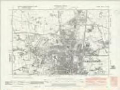 Durham LV.NW - OS Six-Inch Map