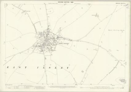 Berkshire XXI.14 (includes: Compton; East Ilsley) - 25 Inch Map