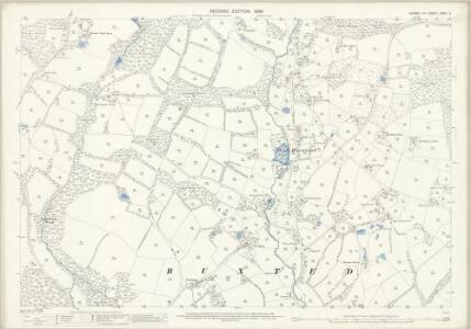 Sussex XXVIII.5 (includes: Buxted) - 25 Inch Map