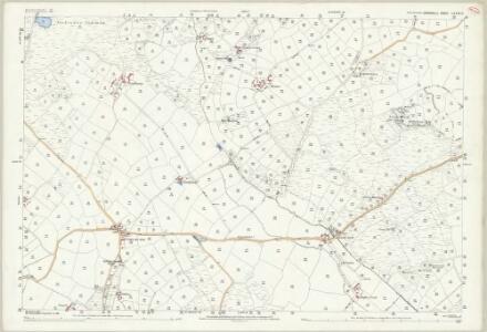 Cornwall LXXIII.11 (includes: Sancreed; St Buryan; St Just in Penwith) - 25 Inch Map