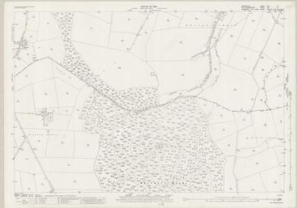Derbyshire XIX.4 (includes: Harthill with Woodall; Thorpe Salvin; Whitwell; Worksop) - 25 Inch Map