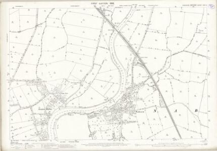 Yorkshire CXCI.6 (includes: Acaster Malbis; Bishopthorpe; Naburn) - 25 Inch Map