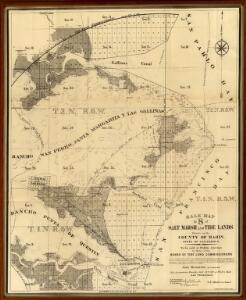 Sale map no. 8 of salt marsh and tide lands situate in the county of Marin.