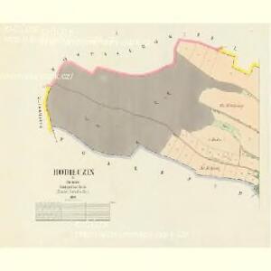 Hodieczin - c1920-1-001 - Kaiserpflichtexemplar der Landkarten des stabilen Katasters