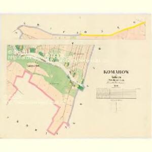 Komarow - c3298-1-002 - Kaiserpflichtexemplar der Landkarten des stabilen Katasters