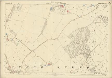 Herefordshire LIII.4 (includes: Llangarren; Llanrothal; Welsh Newton) - 25 Inch Map