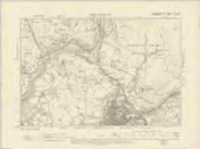 Brecknockshire XLVI.SW - OS Six-Inch Map
