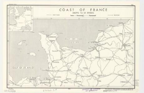 Coast of France : Dieppe to St. Brieuc
