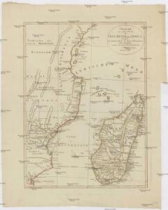 Charte von einem Theile der Ost-Küste von Africa