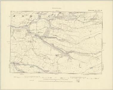 Montgomeryshire XXVI.SW - OS Six-Inch Map