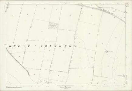 Cambridgeshire LV.13 (includes: Great Abington; Hildersham; Linton; Pampisford) - 25 Inch Map