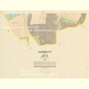 Lidmann - c4076-1-006 - Kaiserpflichtexemplar der Landkarten des stabilen Katasters