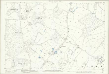 Sussex LVI.6 (includes: Hellingly; Herstmonceux) - 25 Inch Map