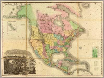 Map Of North America.