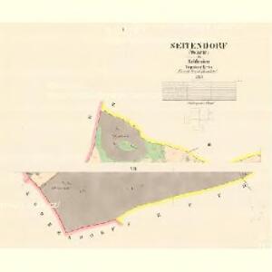 Seitendorf (Čiwacic) - m0844-1-001 - Kaiserpflichtexemplar der Landkarten des stabilen Katasters