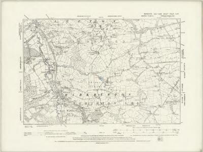 Yorkshire CCLXI.SE - OS Six-Inch Map