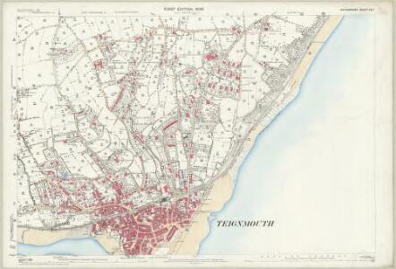 Devon CX.7 (includes: East Dawlish; St Nicholas; Teignmouth) - 25 Inch Map