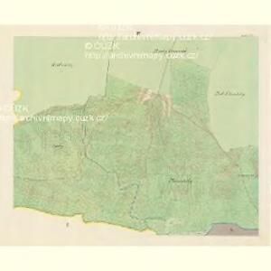 Hullein (Hulin) - m0927-1-009 - Kaiserpflichtexemplar der Landkarten des stabilen Katasters