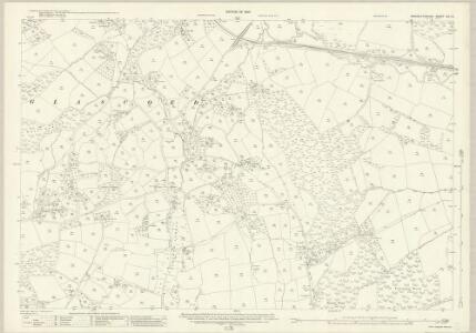 Monmouthshire XIX.13 (includes: Llanbadog Fawr) - 25 Inch Map