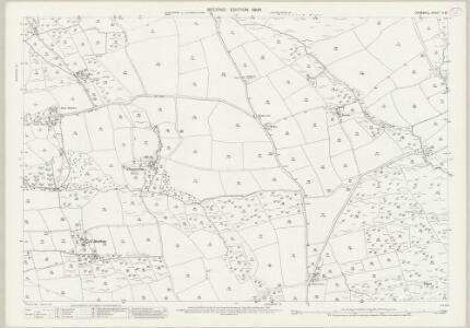 Cornwall II.13 (includes: Kilkhampton; Morwenstow) - 25 Inch Map