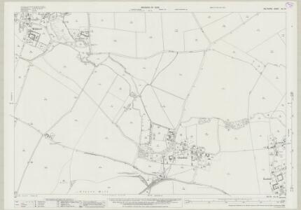 Wiltshire XLI.10 (includes: Charlton; North Newnton; Rushall; Wilsford) - 25 Inch Map