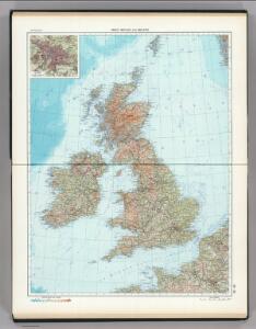 58-59.  Great Britain and Ireland.  The World Atlas.