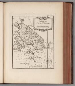 Carte de l'Isle St. Pierre