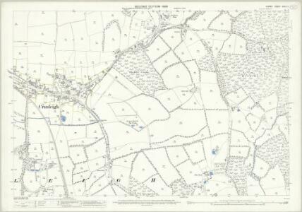 Surrey XXXIX.11 (includes: Cranleigh) - 25 Inch Map