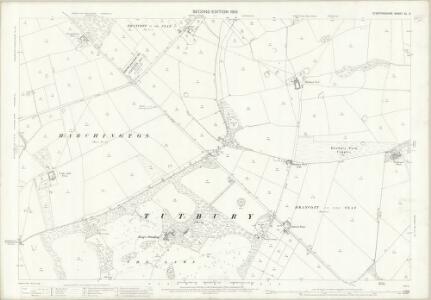 Staffordshire XL.5 (includes: Anslow; Hanbury) - 25 Inch Map