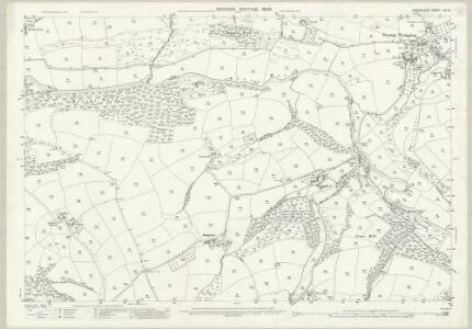 Devon XXI.16 (includes: George Nympton; Kings Nympton; South Molton) - 25 Inch Map