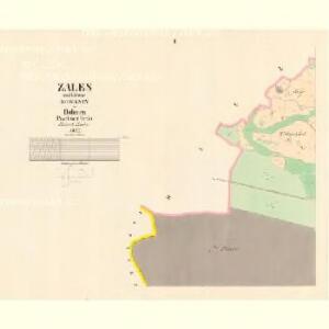 Zales - c9112-1-001 - Kaiserpflichtexemplar der Landkarten des stabilen Katasters