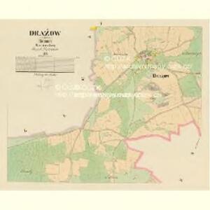 Dražow - c1524-1-001 - Kaiserpflichtexemplar der Landkarten des stabilen Katasters