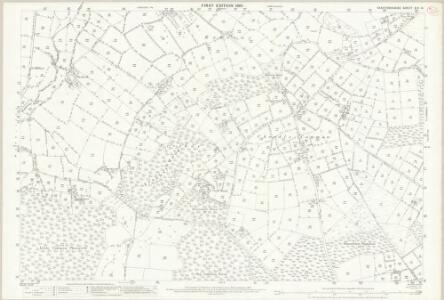 Staffordshire XIX.15 (includes: Cheadle; Checkley) - 25 Inch Map
