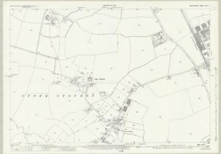 Bedfordshire XXVI.4 (includes: Henlow; Meppershall; Shillington; Upper Stondon) - 25 Inch Map