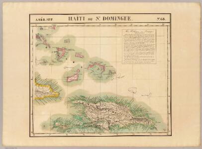 Haiti ou St. Domingue. Amer. Sep. 68.