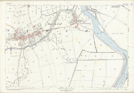 Lincolnshire LIX.12 (includes: Dunham; Kettlethorpe; Laneham; Newton on Trent) - 25 Inch Map