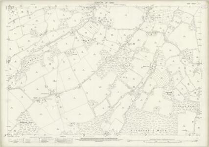 Kent LXI.2 (includes: Brenchley; Capel; Pembury) - 25 Inch Map