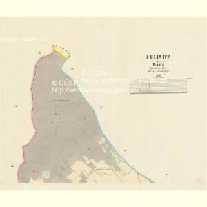 Chliwitz - c2496-1-001 - Kaiserpflichtexemplar der Landkarten des stabilen Katasters