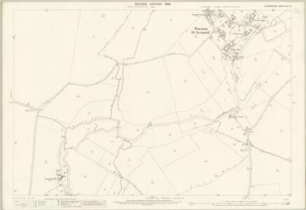 Oxfordshire XLVI.10 (includes: Dorchester; Drayton St Leonard; Warborough) - 25 Inch Map