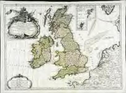Les isles Britanniques comprenant les royaumes d'Angleterre d'Ecosse et d'Irlande