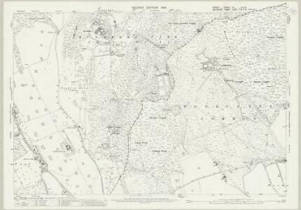 Dorset IX.10 & 6 (includes: Berwick St John; Sixpenny Handley; Tollard Royal) - 25 Inch Map