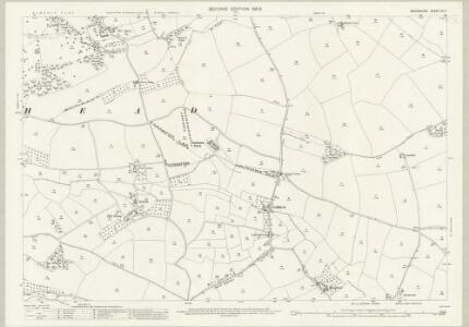 Devon CII.7 (includes: Ashcombe; Kenton; Mamhead; West Dawlish) - 25 Inch Map